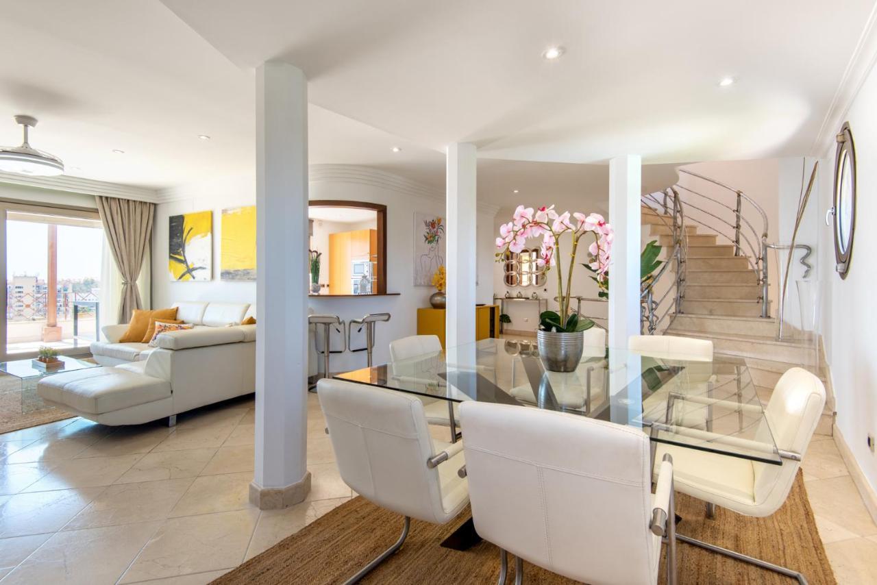 Ph Bellagio: Luxurious And Romantic Duplex Penthouse With Private Pool & Sea Views Benalmádena Exterior photo