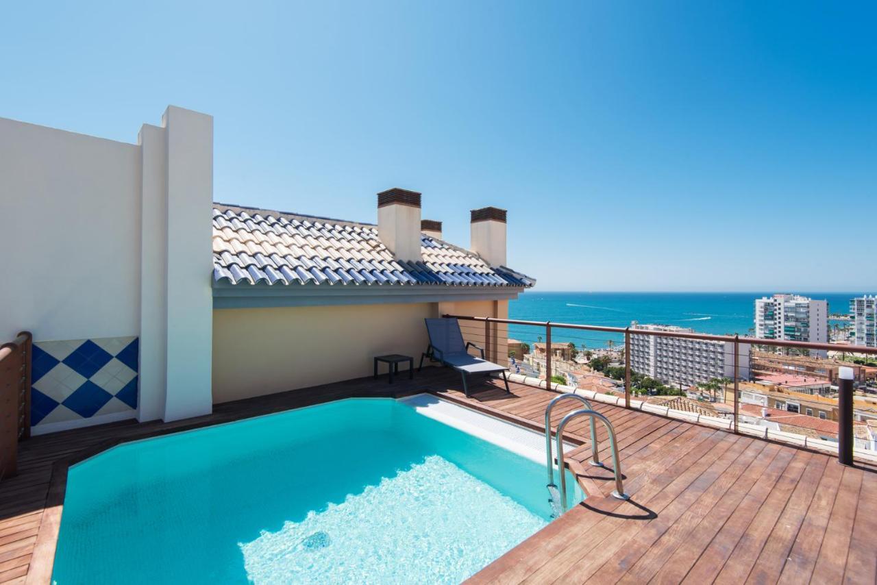 Ph Bellagio: Luxurious And Romantic Duplex Penthouse With Private Pool & Sea Views Benalmádena Exterior photo