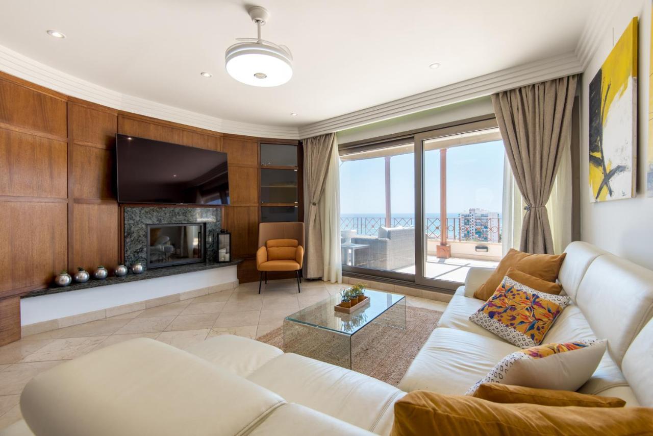 Ph Bellagio: Luxurious And Romantic Duplex Penthouse With Private Pool & Sea Views Benalmádena Exterior photo