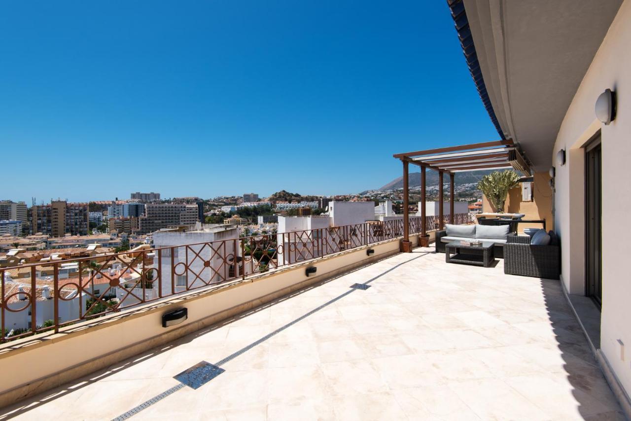 Ph Bellagio: Luxurious And Romantic Duplex Penthouse With Private Pool & Sea Views Benalmádena Exterior photo