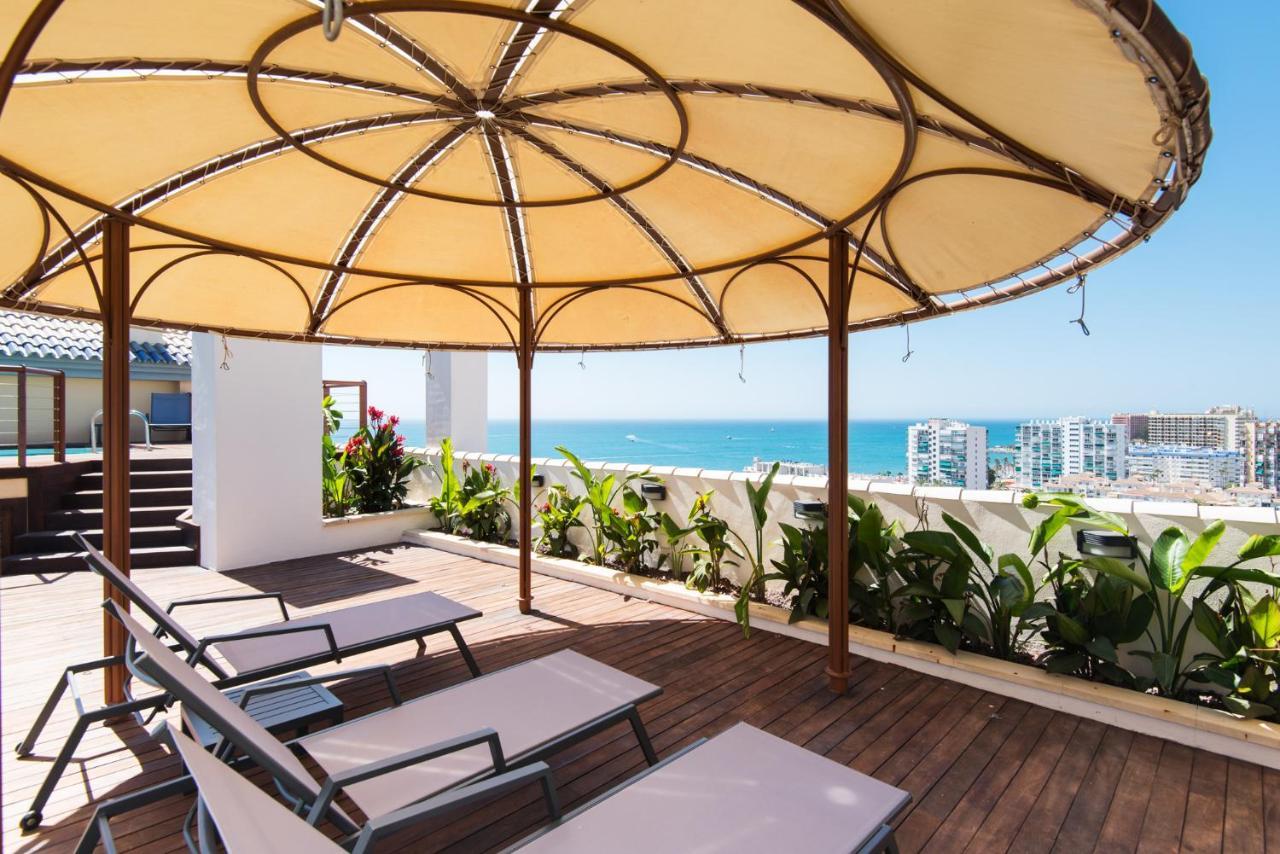 Ph Bellagio: Luxurious And Romantic Duplex Penthouse With Private Pool & Sea Views Benalmádena Exterior photo